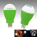 Light Bulb USB LED Light-Green
